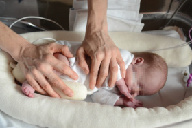 ¿Puedo masajear a mi bebe?